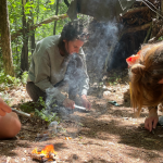 Vuur leren maken tijden cursus bushcraft